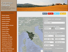Tablet Screenshot of ferienhaus-toskana.com